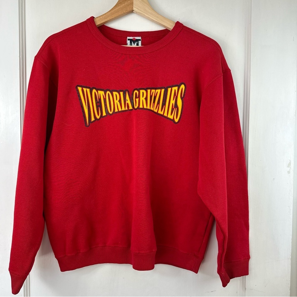 Vintage Victoria Grizzlies  Crewneck Sweatshirt